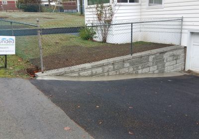 Chemainus Retaining Wall