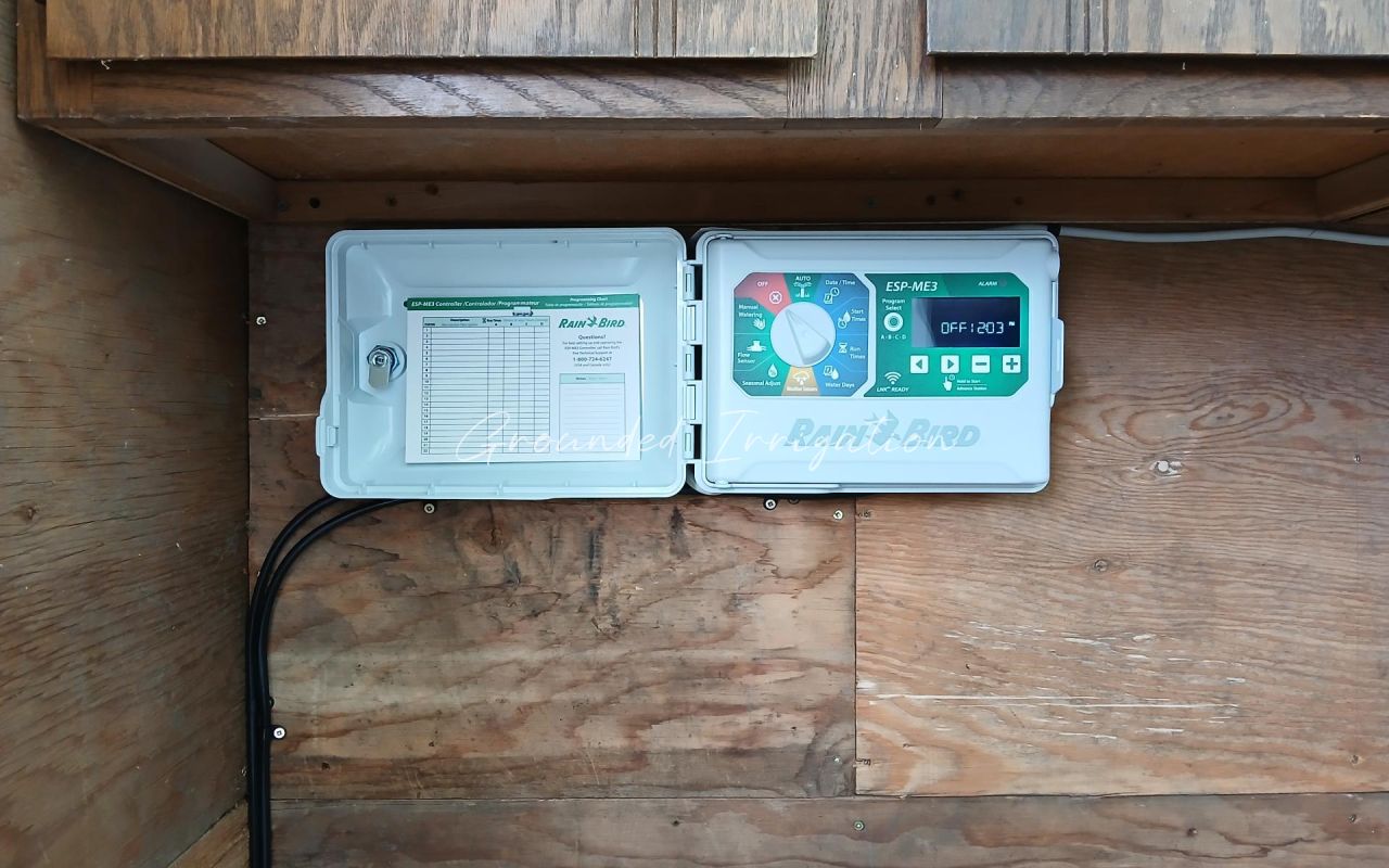 rainbird irrigation controller open